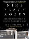 Cover image for Nine Black Robes